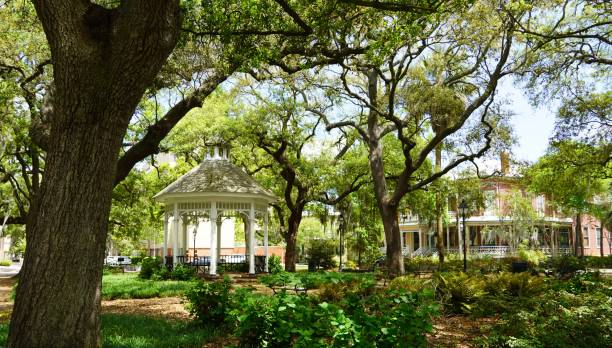 Gazebo in Whitefield Square Savannah