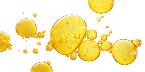 istock Cosmetic bubbles oil or serum. 2149455104