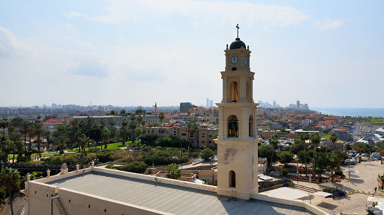 Тель Авив-Яффо. Старый город. Побережье Средиземного моря.