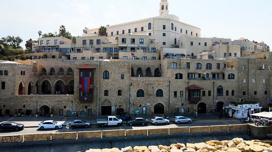 Тель Авив-Яффо. Старый город. Побережье Средиземного моря.