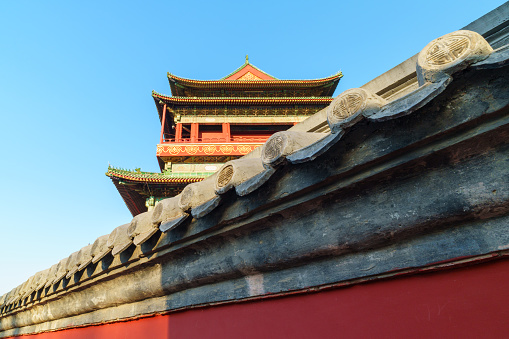 Situated at the northern end of the central axis of the Beijing Inner City, the Drum Tower (GuLou in Mandarin) is one of the most prominent ancient buildings in north Beijing. Together with the Bell Tower next to it, they were used to tell people time in old ages.