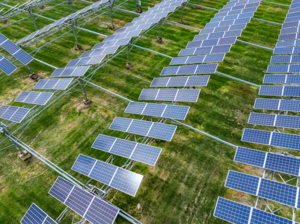 istock Photovoltaic panel aerial photography 2149457422
