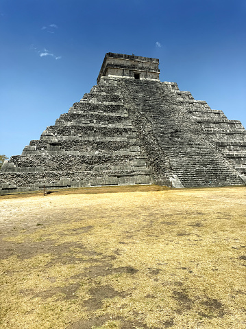 Great pyramid of Kukulcan, Chichen Itza, Yucatan, Mexico.