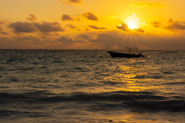 at sunrise in Punta Cana