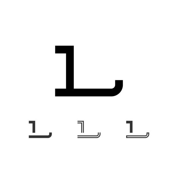 Computer L Letters 60+ Letter L Stencil Stock Photos, Pictures & Royalty-Free Images - iStock