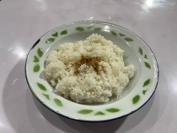 istock Rice served with sprinkle of grated and roasted coconut on top 2149484878