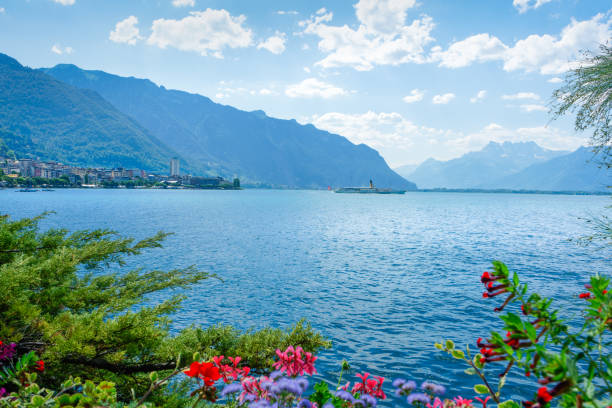 istock View at beautiful Montreux, Switzerland 2149494308