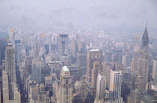 New York City, NY, USA, 1958. Cityscape.