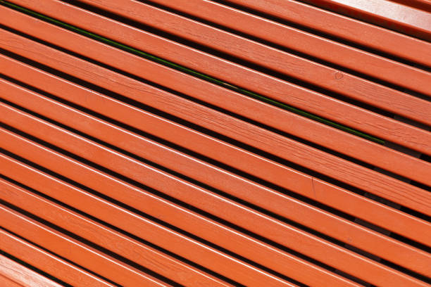 Orange wooden boards as an abstract background. Texture.