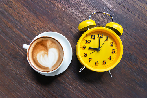 Coffee With Alarm Clock