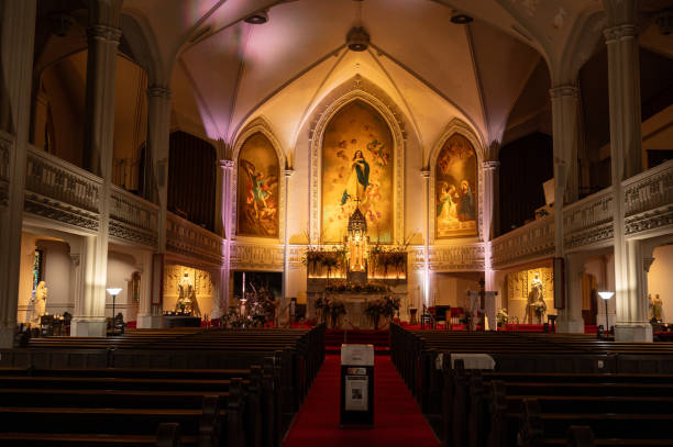 istock Inside of Old St. Mary's cathedral 2149501633