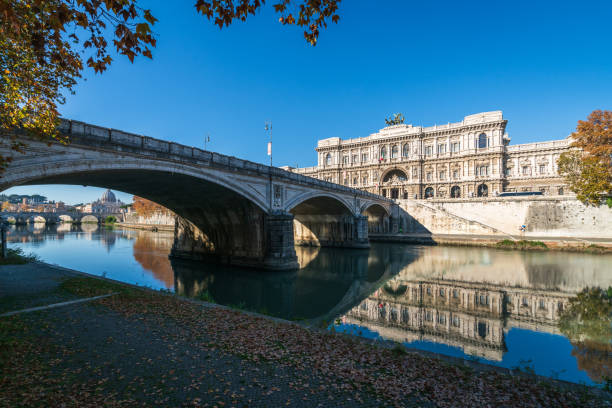 istock Shore of river Tiber in Rome, Italy 2149503370