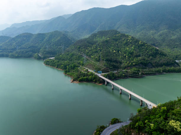 istock Reservoirs and bridges in the mountains 2149507056