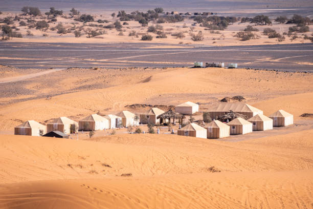 istock Merzouga, Morocco, Stunning sand dunes in the desert 2149507505