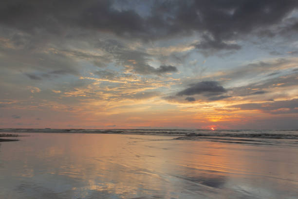 has its own charm, its uniqueness is that the color of the sand is a combination of two colors, namely white sand and brownish black sand,