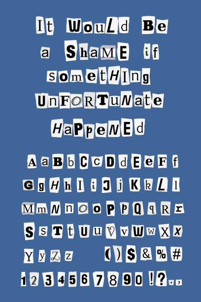 Kidnapper Note Example 160+ Kidnapping Letter Stock Photos, Pictures & Royalty-Free Images ...
