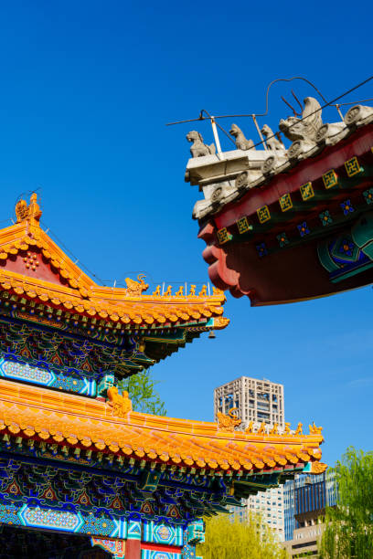 istock Walking through Traditon and Modern, Comparison of Old and New Architecture 2149516739