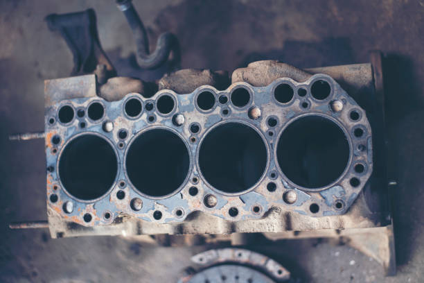 istock Mechanic tools engineering equipment car auto repair shop with copy space. Blurred background mechanical service. Heavy screw grungy rusted wrenches dirty screwdriver object. Industrial hardware set 2149519639