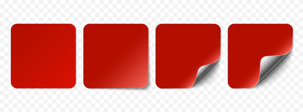 Post It Sticker Red 6,300+ Red Post It Notes Stock Illustrations, Royalty-Free Vector ...