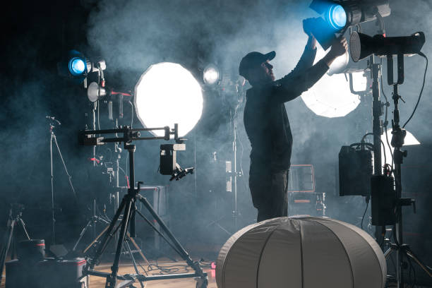 istock Caucasian Video Equipment Operator Job 2149525163