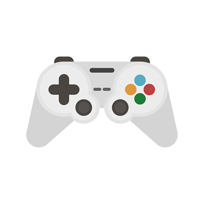 Illustration of game joysticks