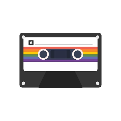 Illustration of tape cassettes