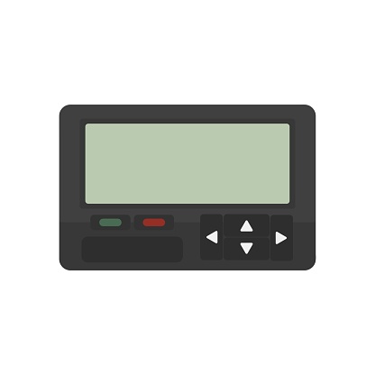 Illustration of pager