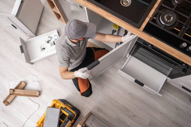 istock Kitchen Cabinetmaker Installing Furniture Inside a Apartment 2149530986