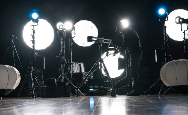 istock A Man Assembling Powerful Modern LED Video and Photo Lighting 2149531232