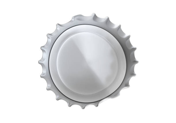 istock Bottle cap open and isolated on white background 2149535478