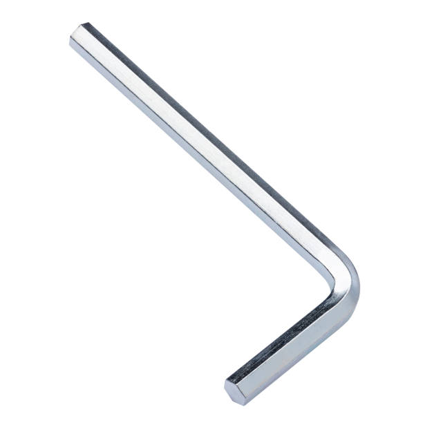 istock Allen key isolated on white background 2149538979