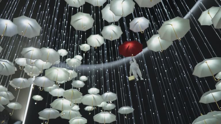 home decoration chandelier pendant umbrella