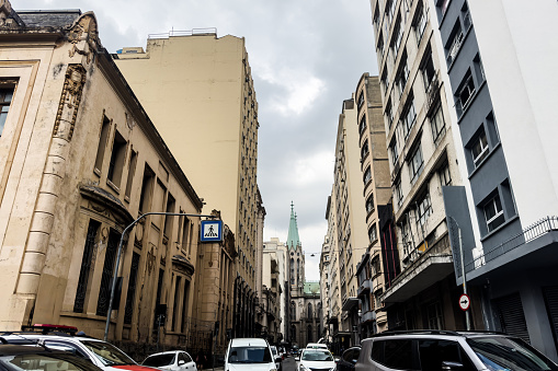 Cityscape of Sao Paulo city
