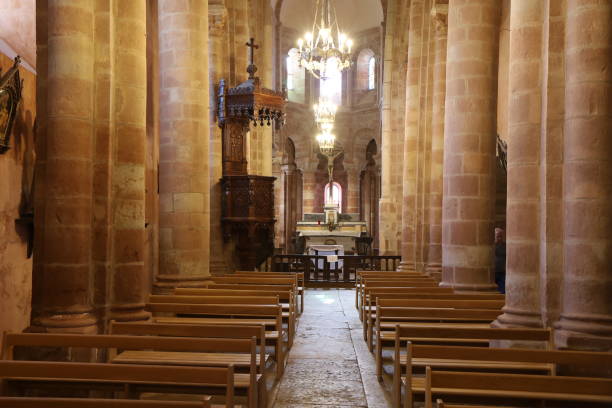 istock Bozouls - Sainte Fauste church 2149541639