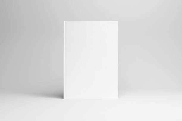 istock blank book hard cover on white background. Mock up for design 2149544679