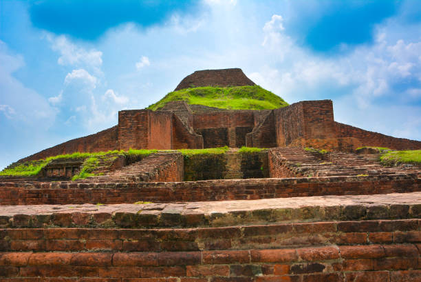 istock Paharpur Vihara stupa view from ground 2149546633