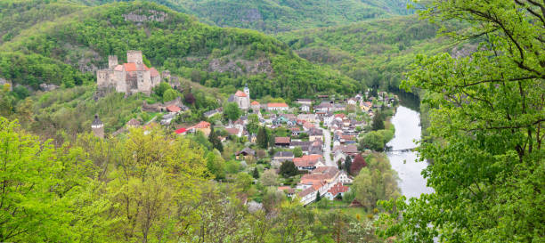 istock Hardegg Castle in the Thayatal Valley - Lower Austria at spring time. 2149551844