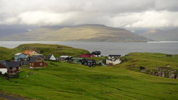 istock romantic coastline village in Faeroe Islands 2149567357
