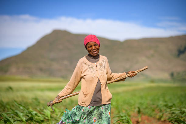 istock Senior Lesotho woman portrait 2149567709