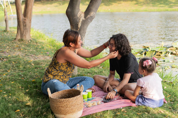 istock Affectionate Moment at Family Picnic 2149568153
