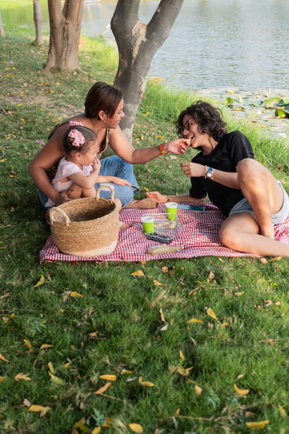 istock Shared Snacks at a Family Picnic 2149568216