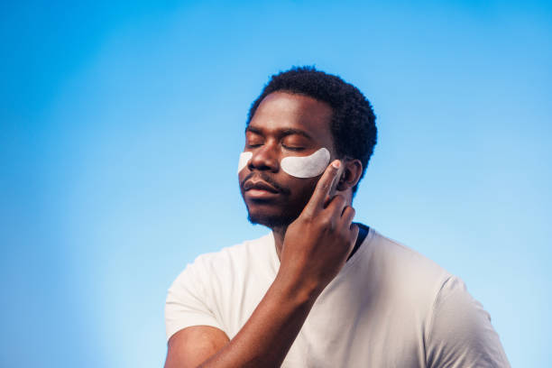 istock Studio shot of a man with under-eye patches 2149576013