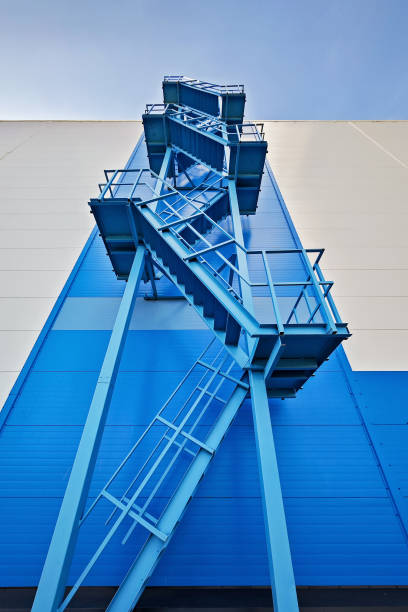 Fire Escape of Old Building