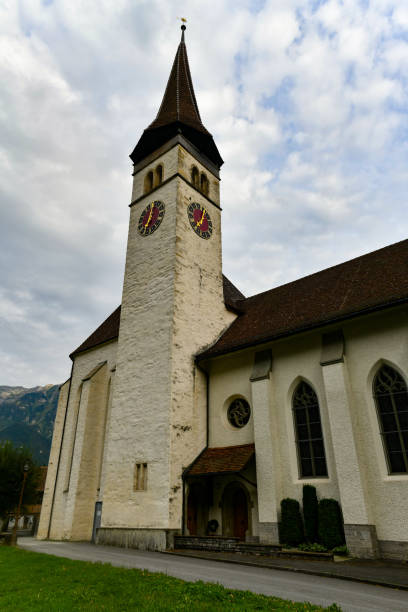 istock Interlaken Castle Church - Switzerland 2149581922