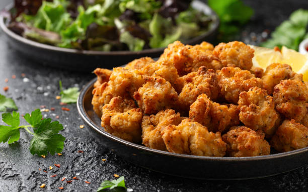 istock Crispy Salt and Pepper Squid with sauce 2149582474