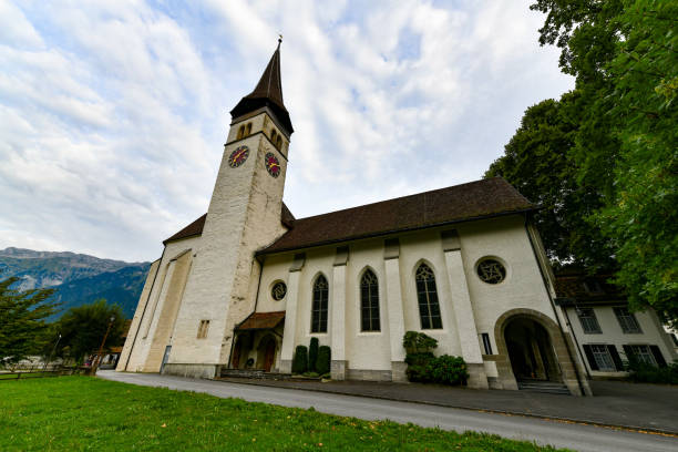 istock Interlaken Castle Church - Switzerland 2149583396