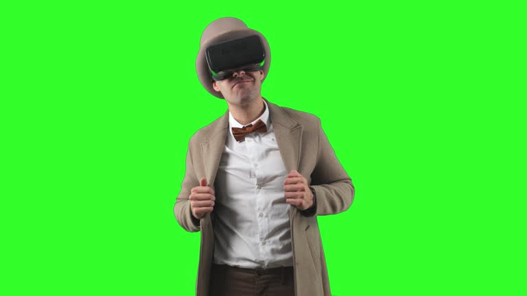 From Paper to Virtual Reality: A Journey Through Time and Knowledge chroma green screen