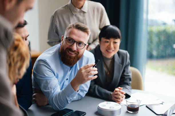 istock Happy Business People Working In The Office 2149585769