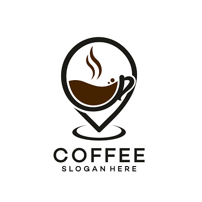 coffee logo vector template illustration design