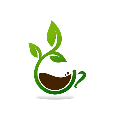 coffee shop logo vector template illustration design